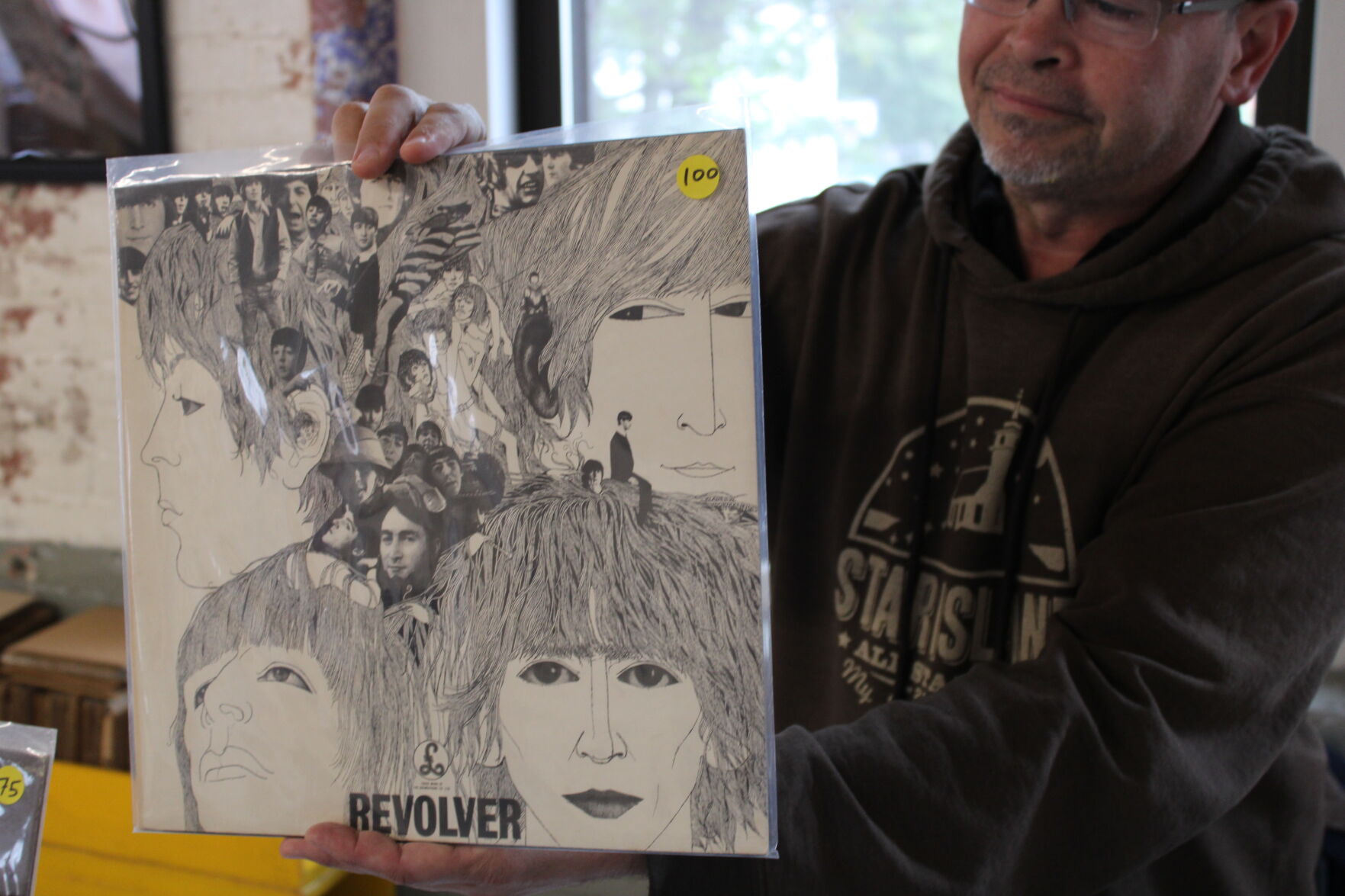 Adrian Sicam holds his UK press of revolver